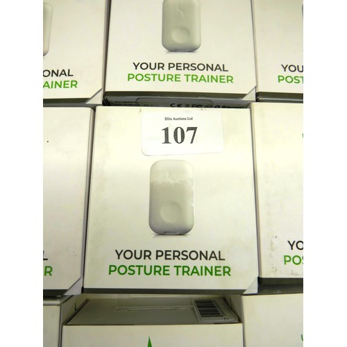 107 - 12 x UPRIGHT GO 2 POSTURE TRAINER