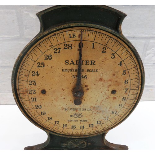 215 - VINTAGE SALTER WEIGHING SCALES