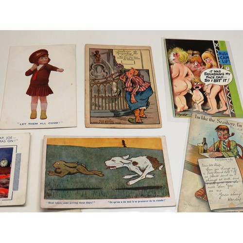 274 - 20 x VINTAGE COMIC HUMOUR AND NOVELTY POSTCARDS