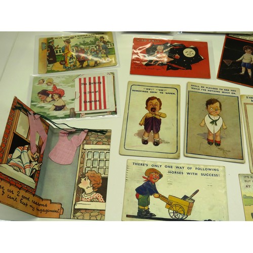 275 - 23 x VINTAGE COMIC HUMOUR AND NOVELTY POSTCARDS