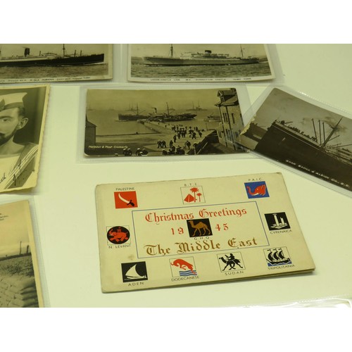 277 - 23 x MILITARY THEMED POSTCARDS INCLUDES EMBROIDERED