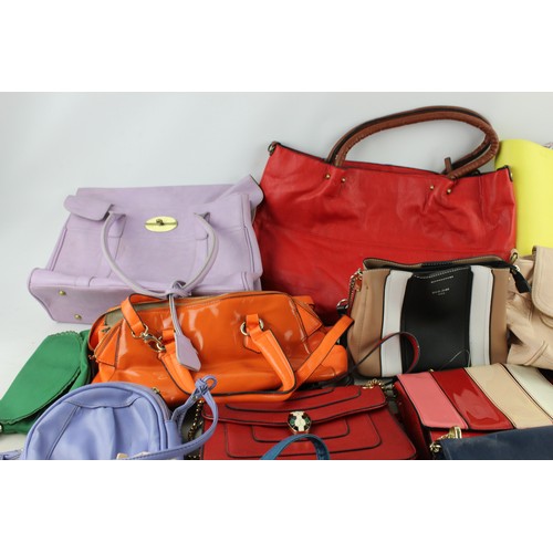 453 - 18 x Assorted Ladies Fashion HANDBAGS Inc. Tula, Therapy, David Jones, Leather