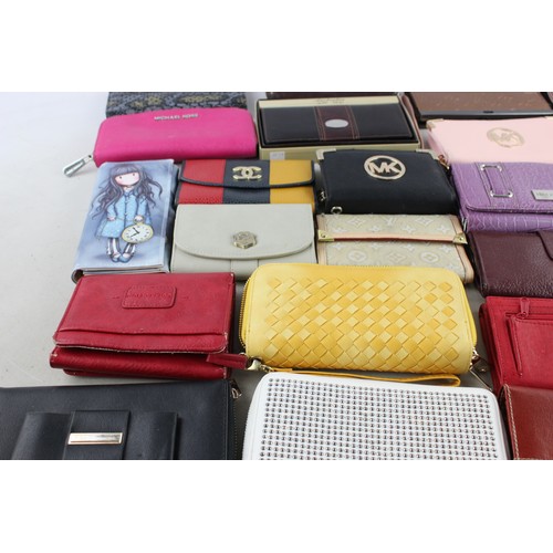 504 - 30 x Assorted Ladies & Gents WALLETS / PURSES Include Leather, Boxed, Etc