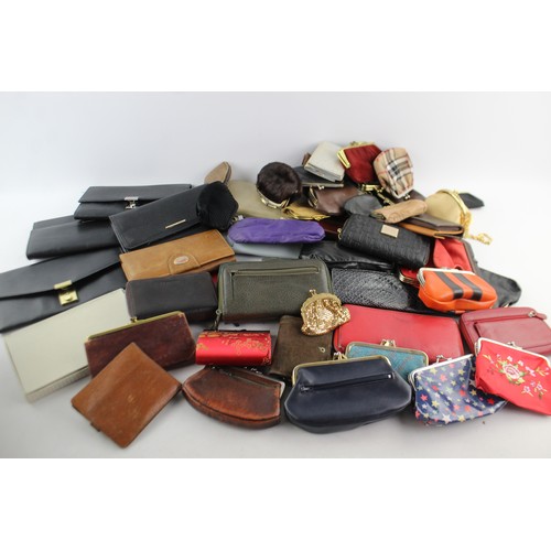 518 - 40 x Assorted Ladies / Gents PURSES & WALLETS Inc Coin, Leather, Cath Kidston