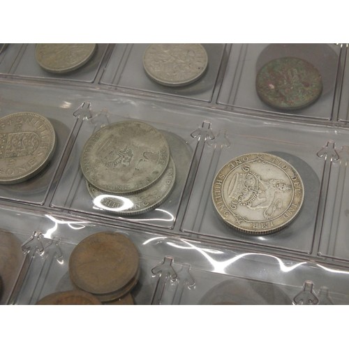 328 - ALBUM OF ASSORTED COINAGE TO INCLUDE PRE 1947