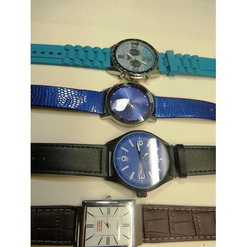 383 - 10x ASSORTED GENTS WRISTWATCHES