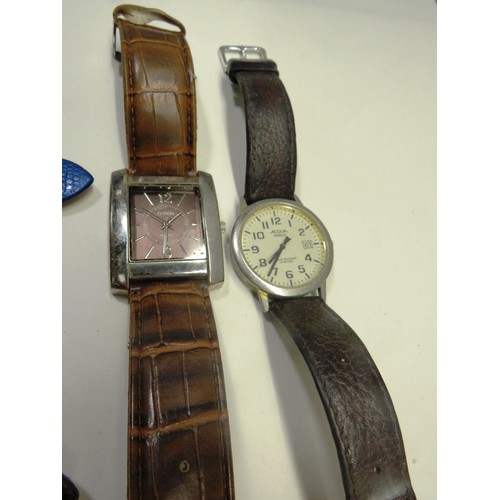 383 - 10x ASSORTED GENTS WRISTWATCHES