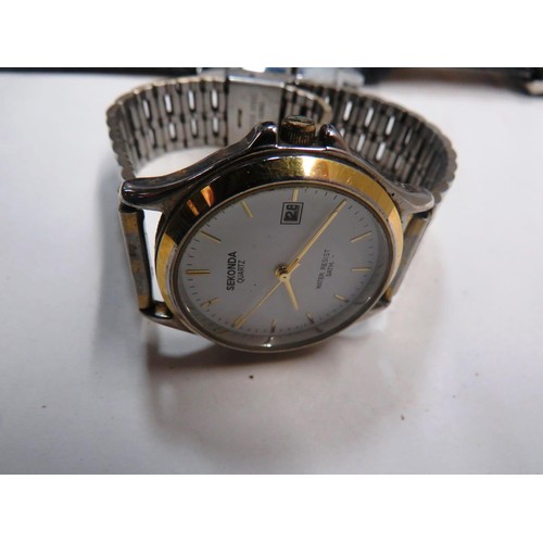 383 - 10x ASSORTED GENTS WRISTWATCHES