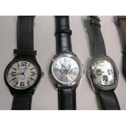 389 - 10x ASSORTED GENTS WRISTWATCHES