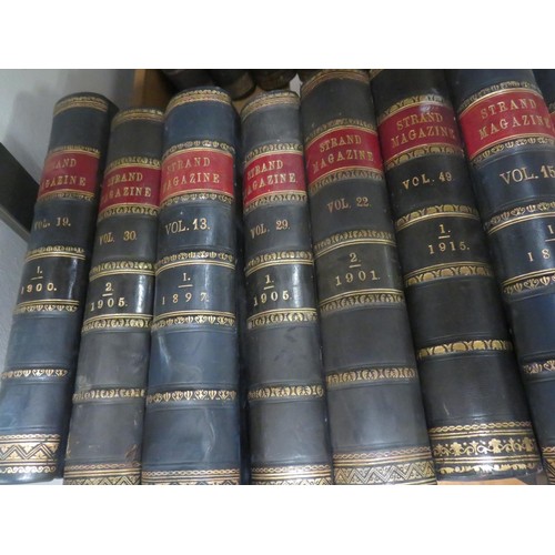 282 - ANTIQUE COLLECTION OF 49 STRAND MAGAZINE BOOKS