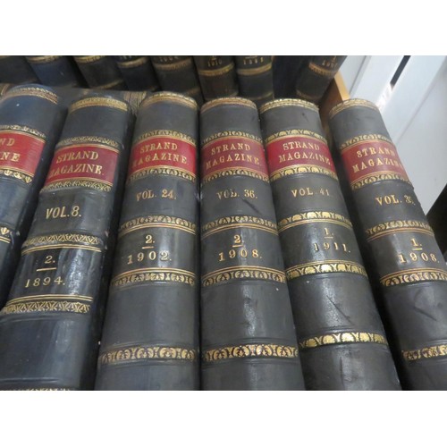 282 - ANTIQUE COLLECTION OF 49 STRAND MAGAZINE BOOKS