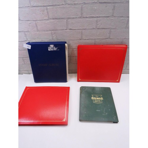 21 - 3 x STAMP ALBUMS INCLUDES SOME RARE EXAMPLES