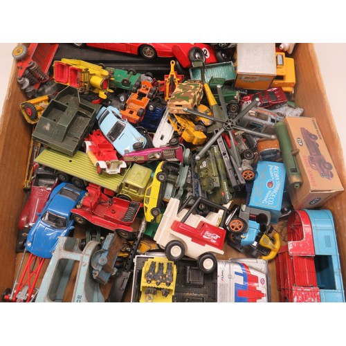 29 - LARGE BOX DINKY/CORGI VEHICLES