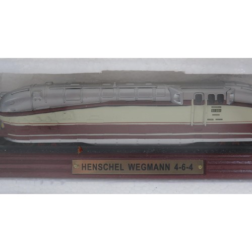 71 - TWO MODEL TRAINS - LBSC REMEMBRANCE, HENSCHEL WEGMANN 4-6-4