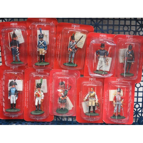 91 - 10x UNOPENED DEL PRADO FIGURES