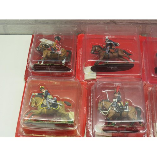 103 - 10x UNOPENED DEL PRADO NAPOLEONIC CAVALRY FIGURES