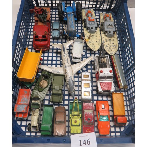 146 - JOB LOT OF VINTAGE DIECAST