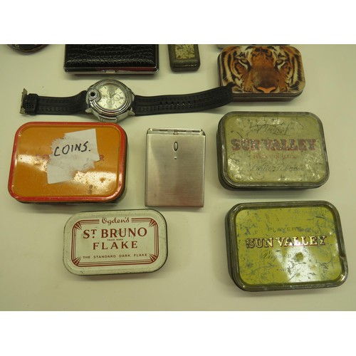 198 - ASSORTMENT OF TOBACCO TINS