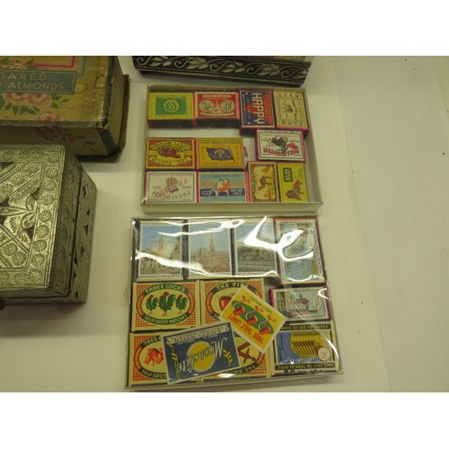 280 - JOB LOT OF VINTAGE TINS AND BOXES