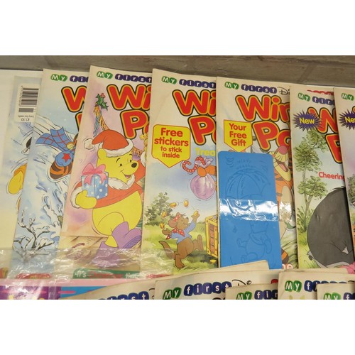 44 - WINNIE THE POOH COMIC No1 WITH FREE GIFT AND OTHERS