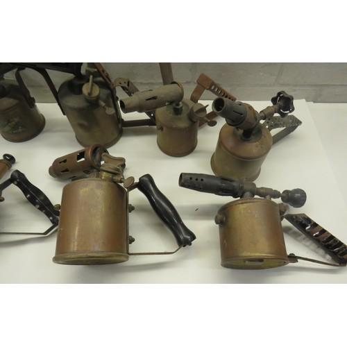 77 - SEVEN PLUMBERS BLOWLAMPS