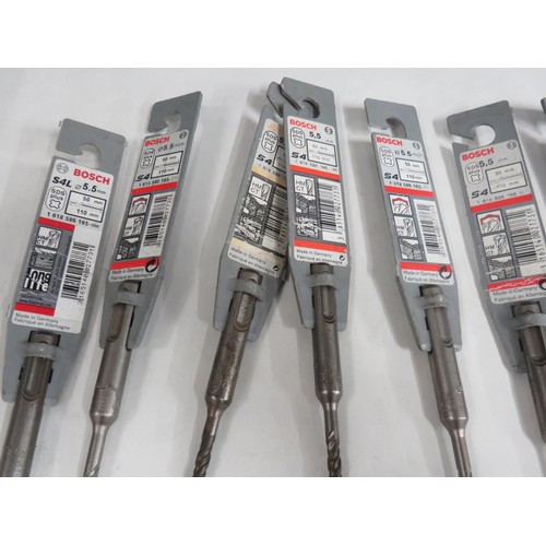 116 - 20 BOSCH WOOD FLAT BITS