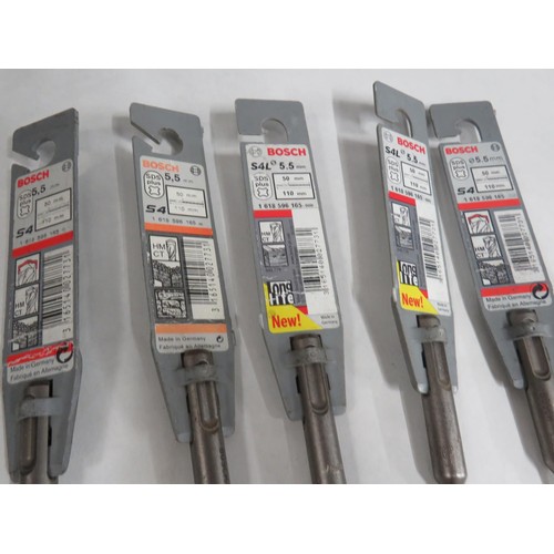 116 - 20 BOSCH WOOD FLAT BITS