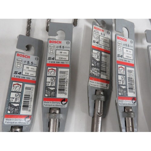 116 - 20 BOSCH WOOD FLAT BITS