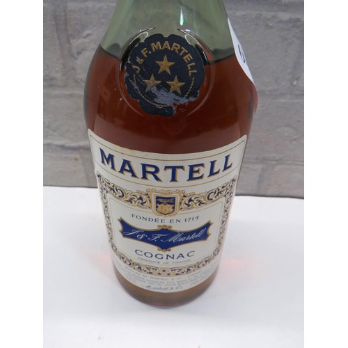 48 - BOTTLE OF MARTELL COGNAC APPROX 40 YR OLD