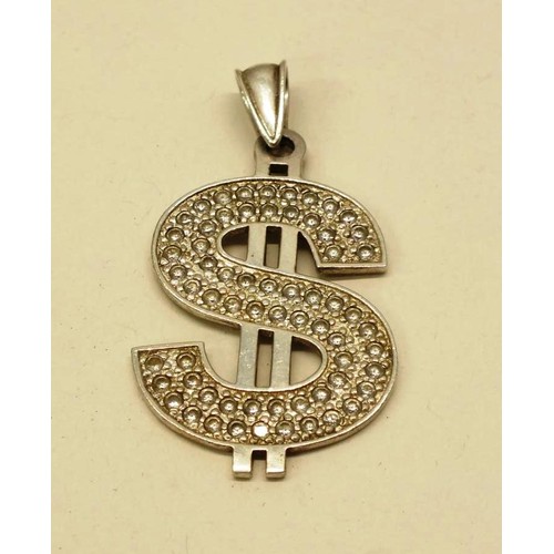 341 - SILVER DOLLAR PENDANT