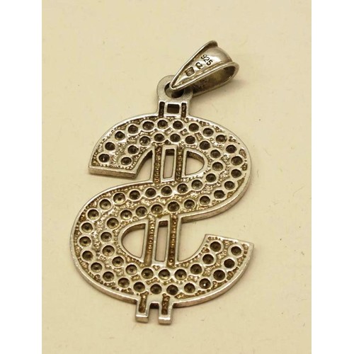 341 - SILVER DOLLAR PENDANT