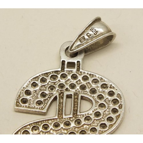 341 - SILVER DOLLAR PENDANT