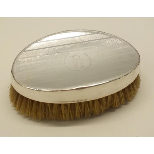 382 - 2 x SILVER BRUSHES