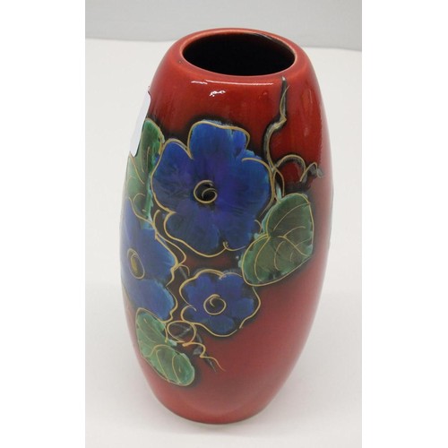 308 - ANITA HARRIS VASE MORNING GLORY