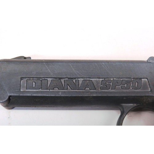 266 - DIANA SP50 ALUMINIUM BODY MADE IN G.B. GAT GUN 1177