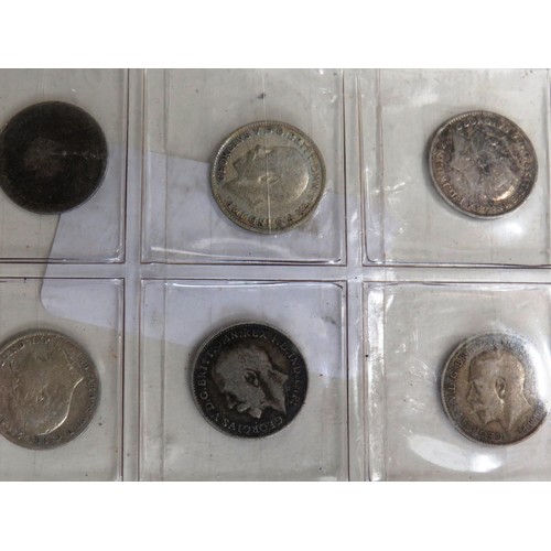 156 - 21 x SILVER 3D COINS