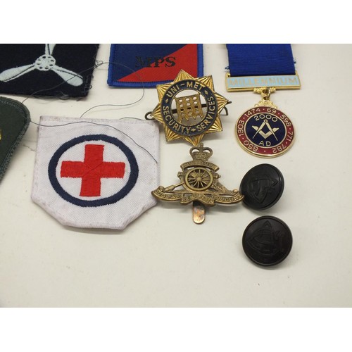 75 - COLLECTION OF VARIOUS MEDALS AND BADGES