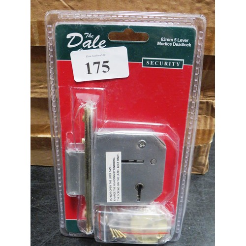 175 - 10 x DALE SLEVER MORTICE DEADLOCKS