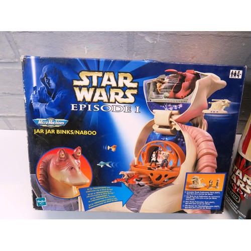 218 - FOUR BOXED STAR WARS