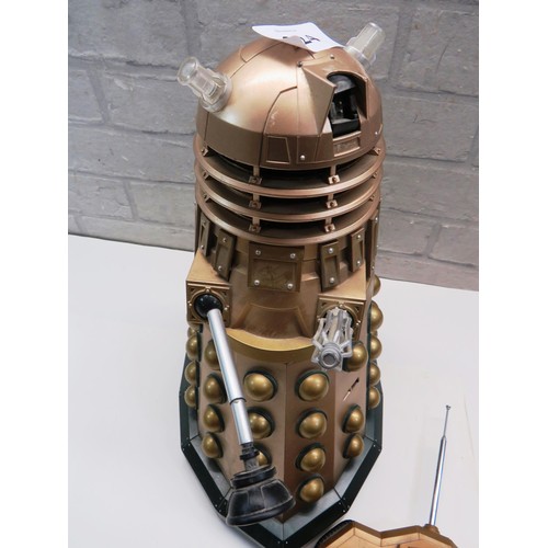 224 - REMOTE CONTROL DALEK TOY