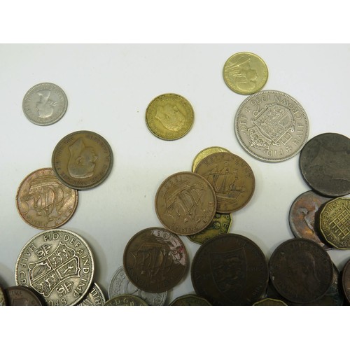 502 - ASSORTED WORLD COINS