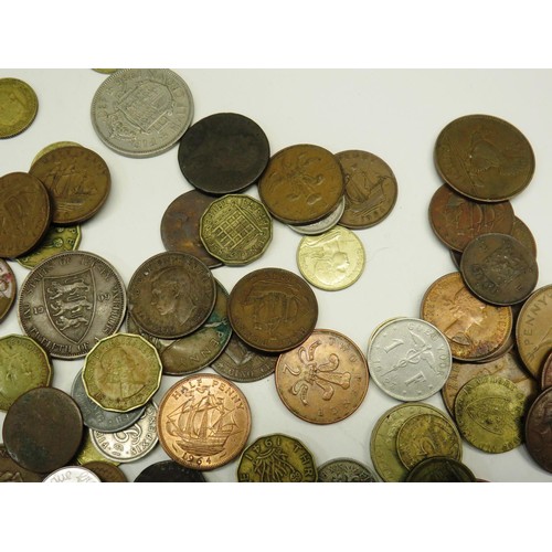 502 - ASSORTED WORLD COINS