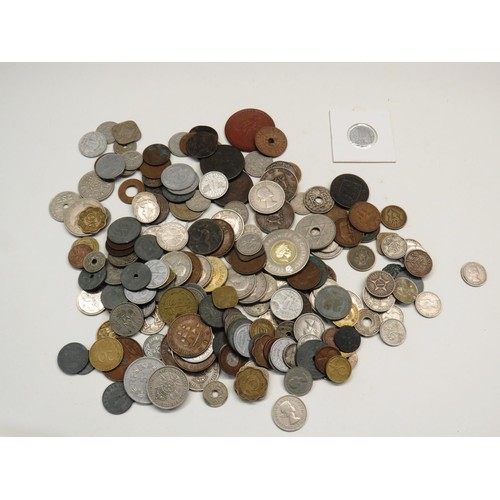 503 - ASSORTED WORLD COINS