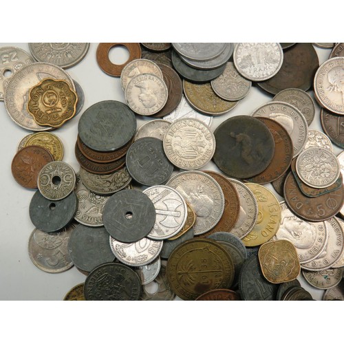 503 - ASSORTED WORLD COINS