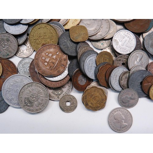 503 - ASSORTED WORLD COINS