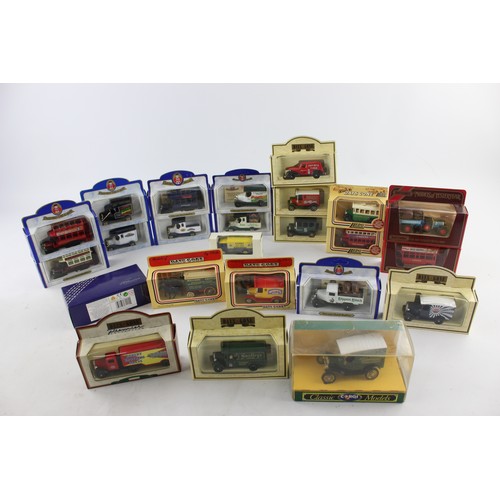 183 - 25 x Assorted Boxed DIECAST Models Inc. Matchbox, Lledo, Corgi, Oxford Etc