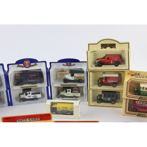 183 - 25 x Assorted Boxed DIECAST Models Inc. Matchbox, Lledo, Corgi, Oxford Etc