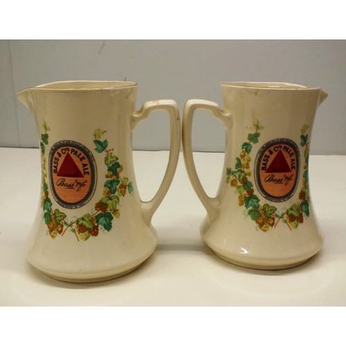 213 - TWO VINTAGE PALE ALE WADE JUGS