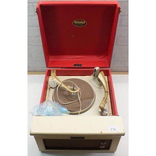 176 - 1960 DANSETTE RECORD PLAYER- AS FOUND