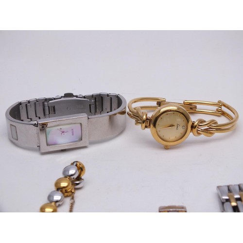 247 - 5x LADIES WRISTWATCHES TO INCLUDE SEIKO, ACCURIST, LIMIT ETC.